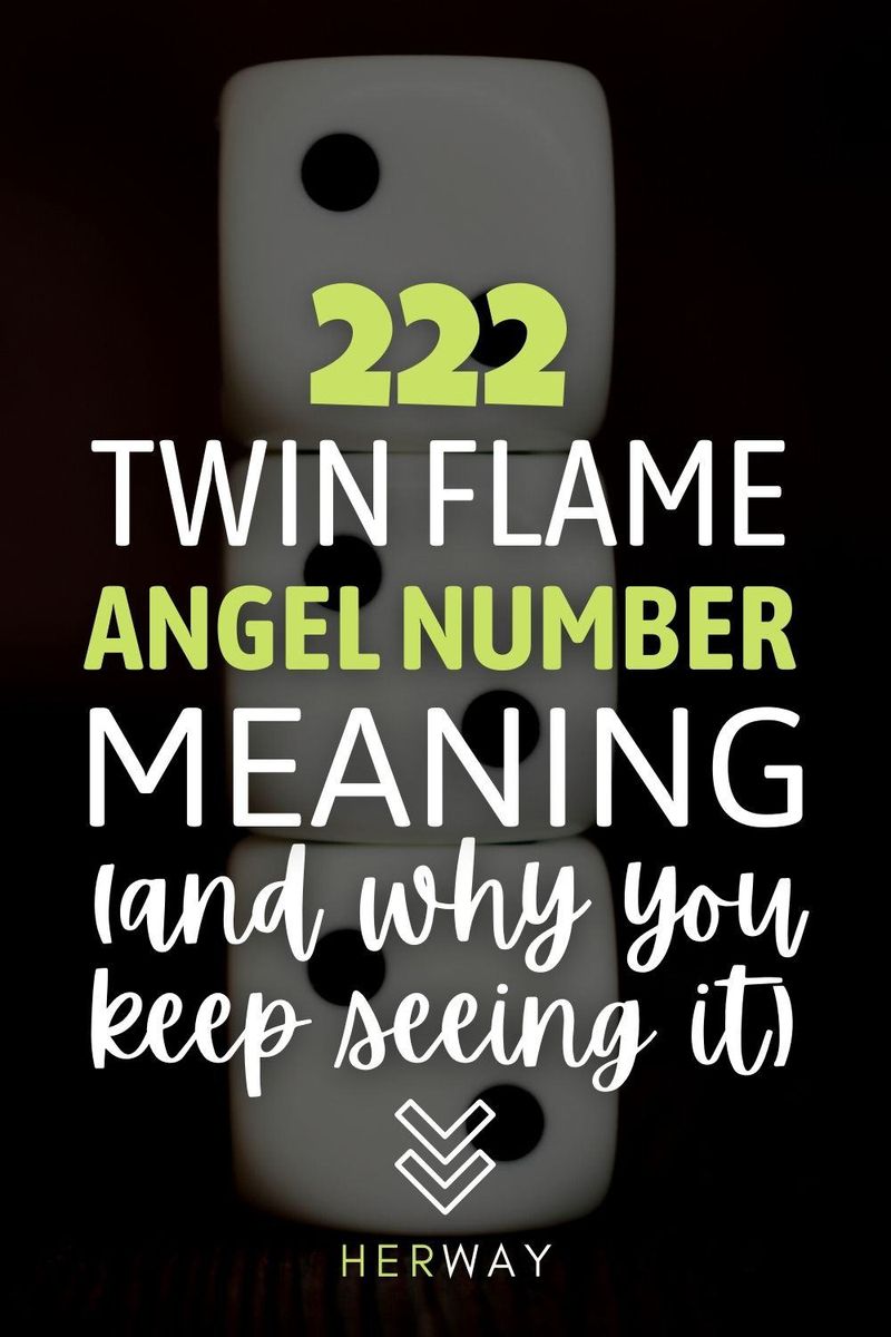 222 Twin Flame Angel Zahlenbedeutung (und warum Sie sie immer wieder sehen) Pinterest