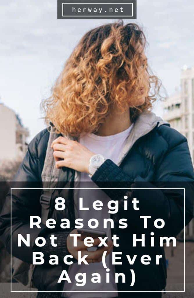 8 legitime Gründe, ihm nicht zurückzuschreiben (immer wieder)