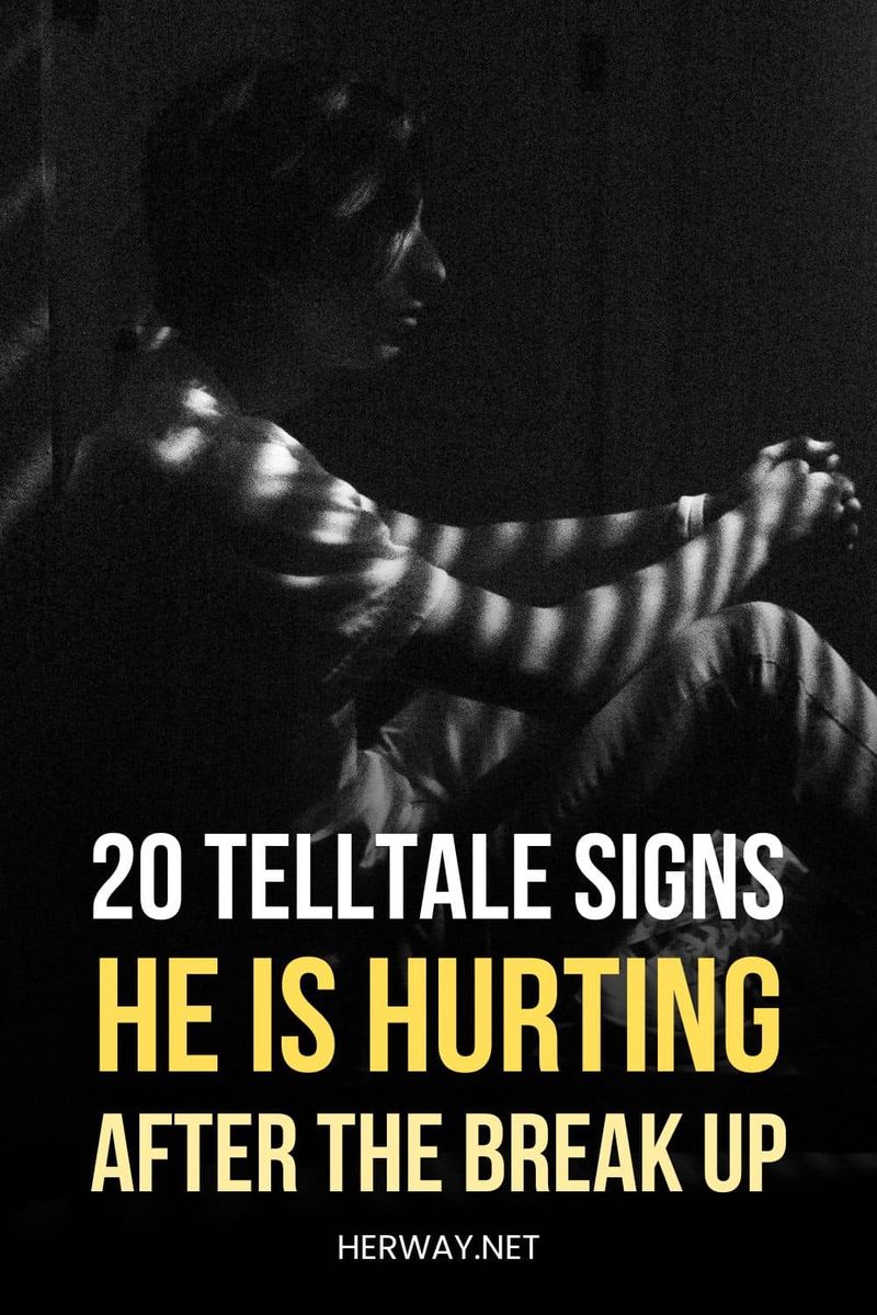 20 Anzeichen dafür, dass er nach der Trennung verletzt ist (und was zu tun ist) Pinterest