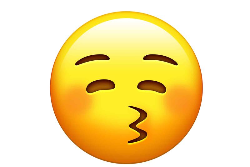 Emoji-Bedeutung von einem Mann küssen