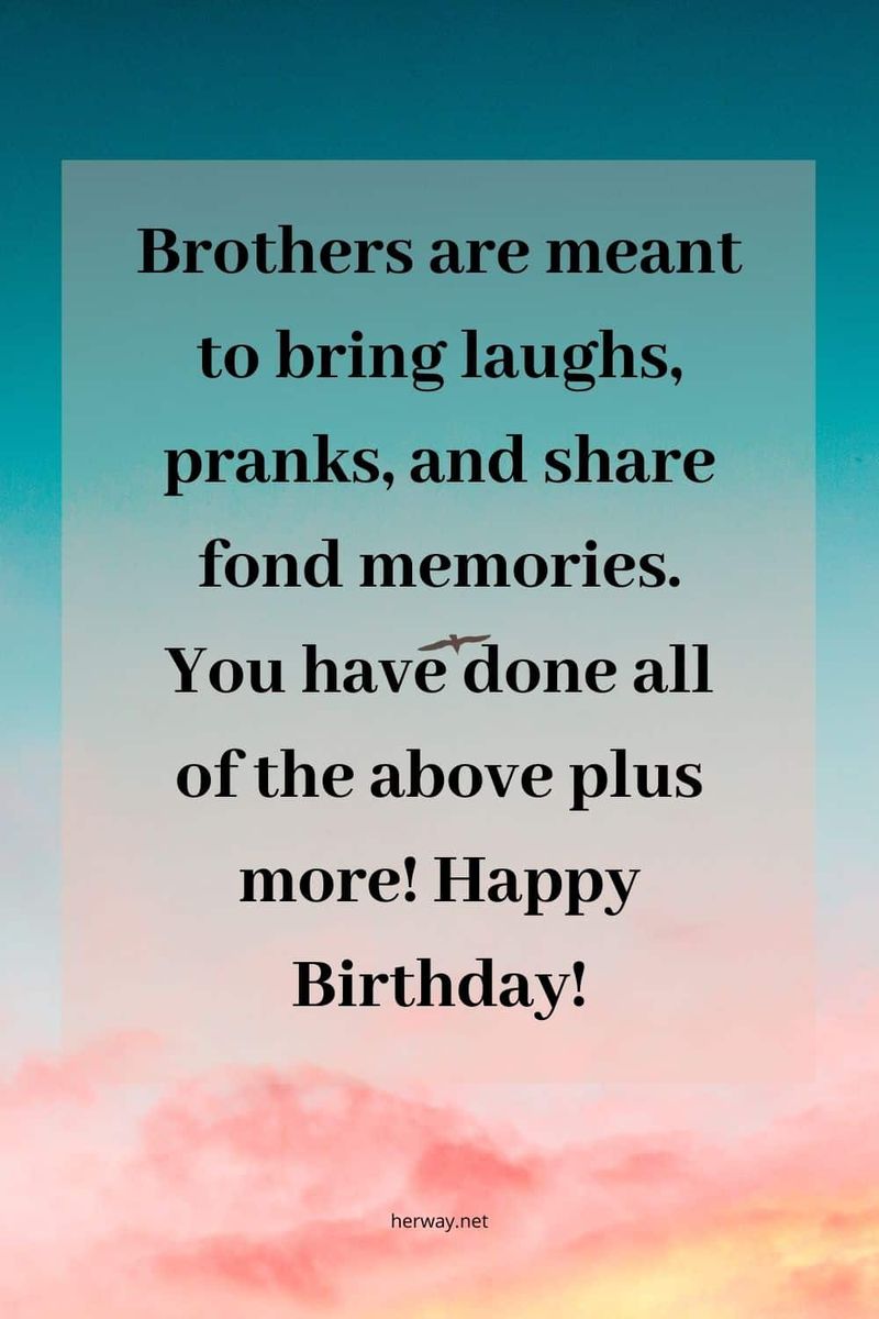 Geburtstagswünsche für Bruder Über 150 Wünsche für seinen besonderen Tag