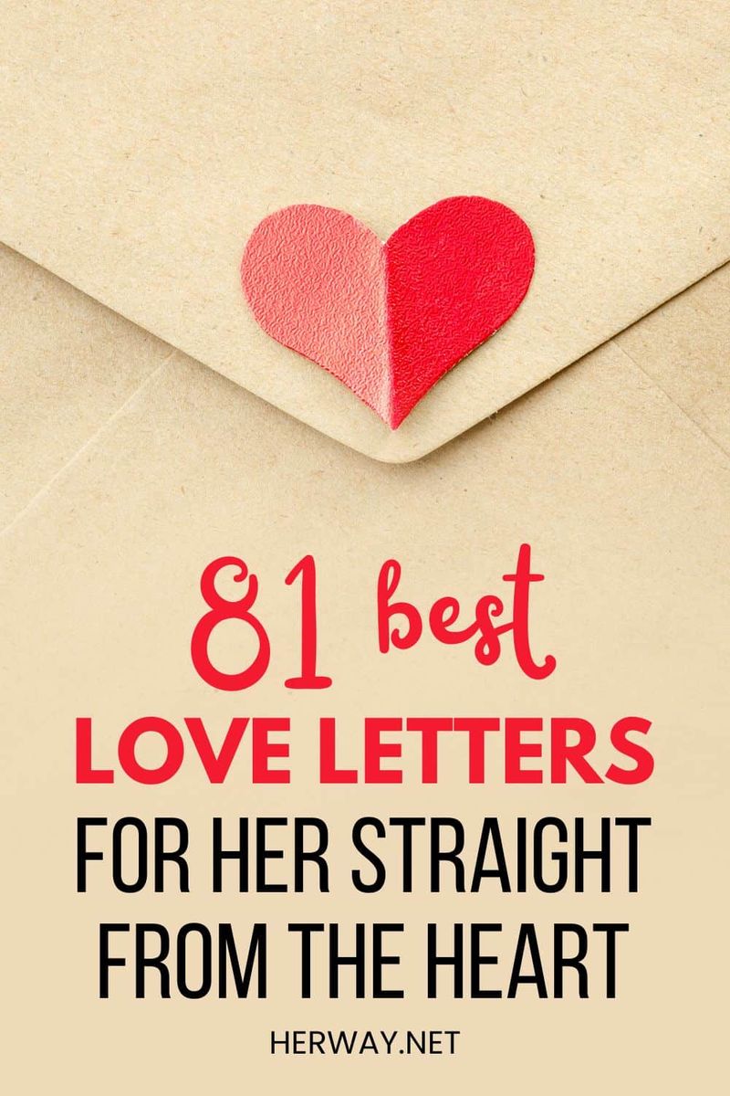 81 beste Liebesbriefe für sie direkt von Herzen Pinterest