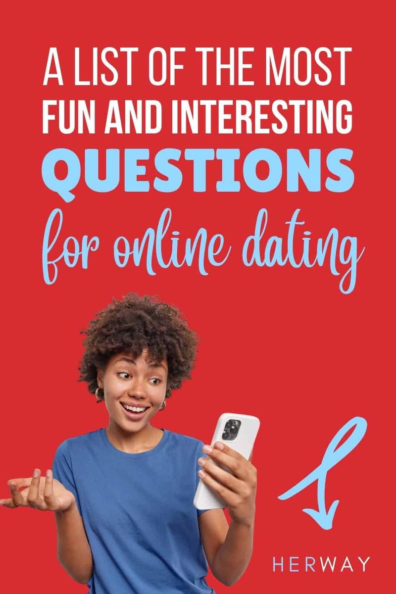 100 Online-Dating-Fragen, die zu tollen Gesprächen führen Pinterest