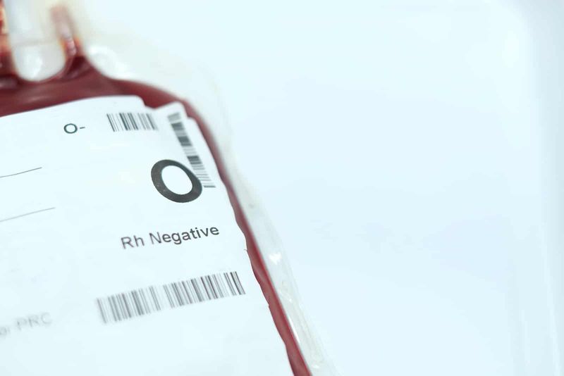 Blutgruppe o negativ